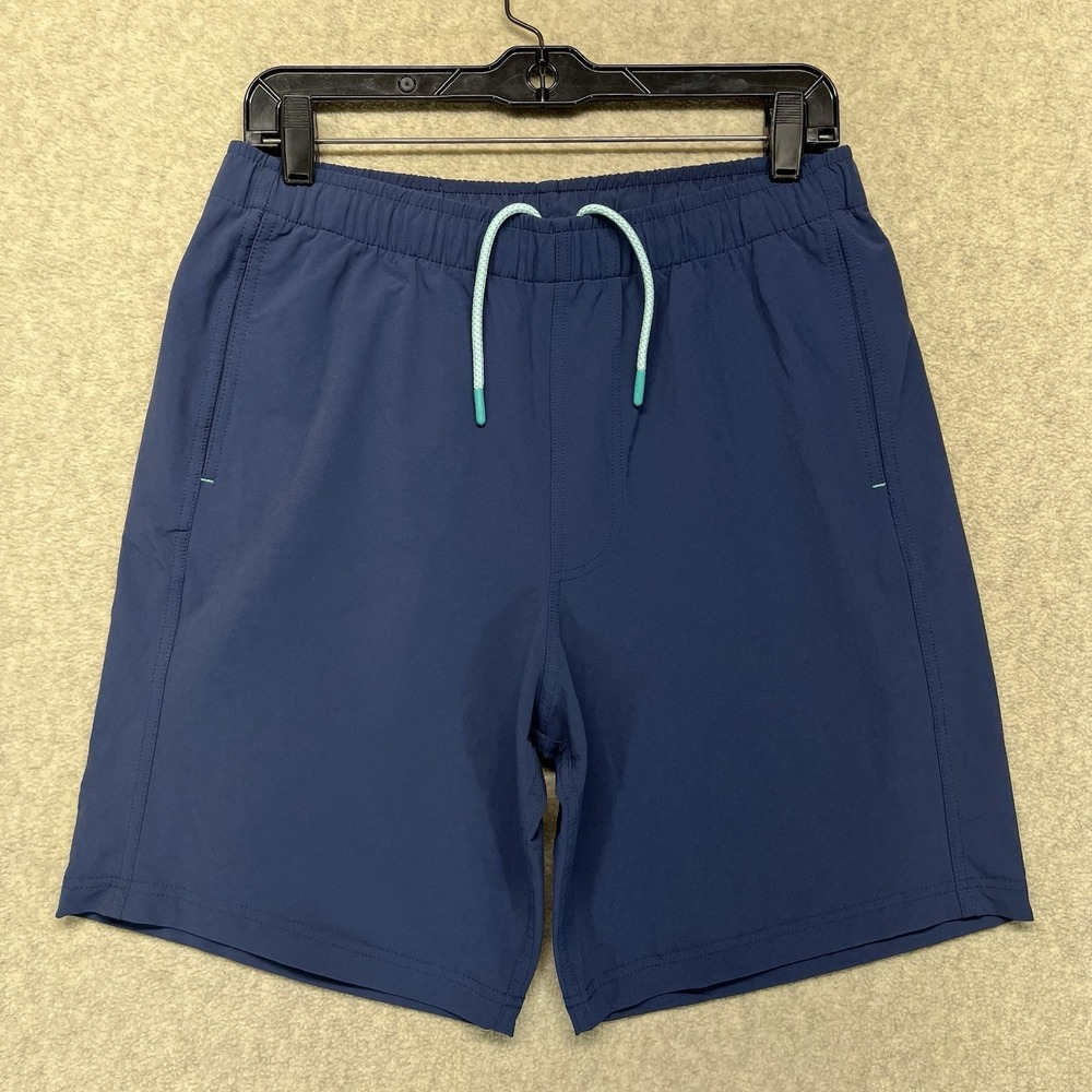 Myles Apparel Men's Blue Lined Athletic Training Shorts Size Medium